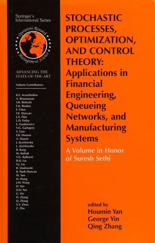 Stochastic processes, optimization, and control theory