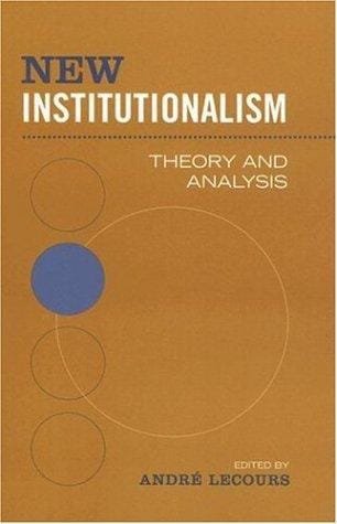 New institutionalism