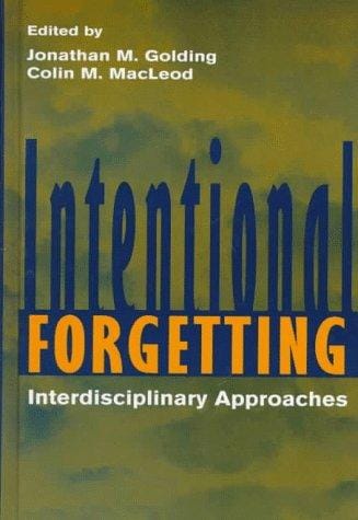 Intentional forgetting