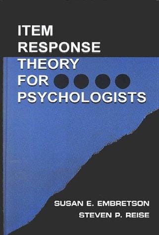 Item response theory for psychologists