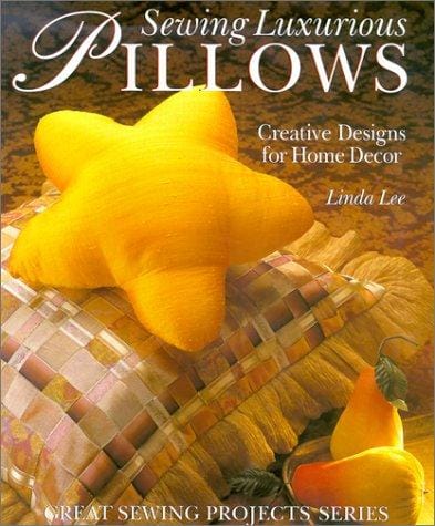Sewing luxurious pillows