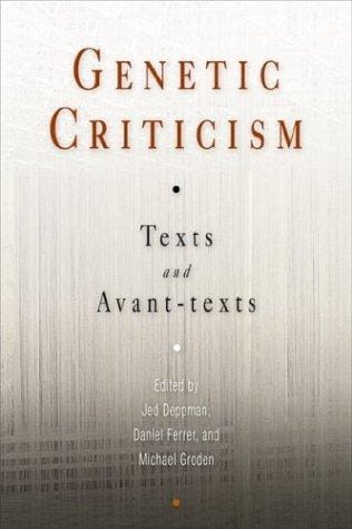 Genetic criticism