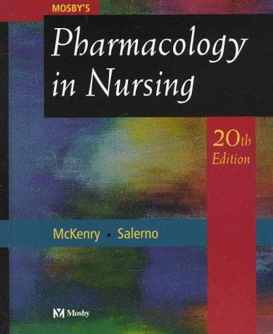 Mosby's pharmacology in nursing