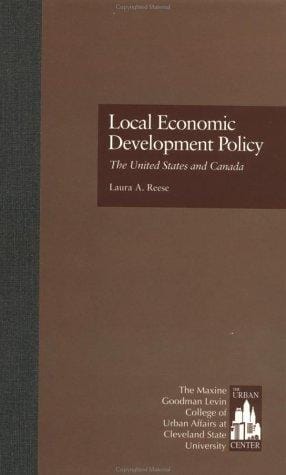 Local economic development policy