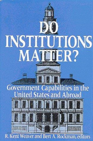 Do institutions matter?