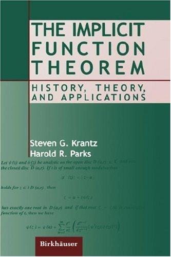 The implicit function theorem