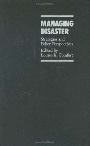 Managing disaster