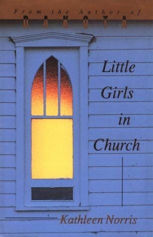 Little girls in church