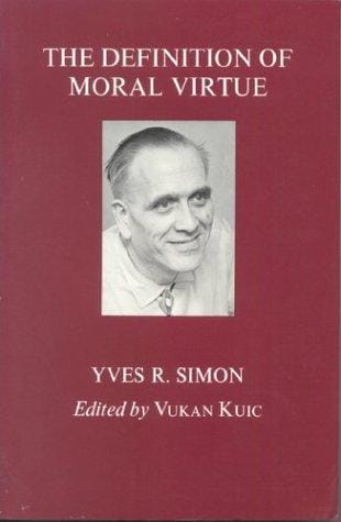 The definition of moral virtue