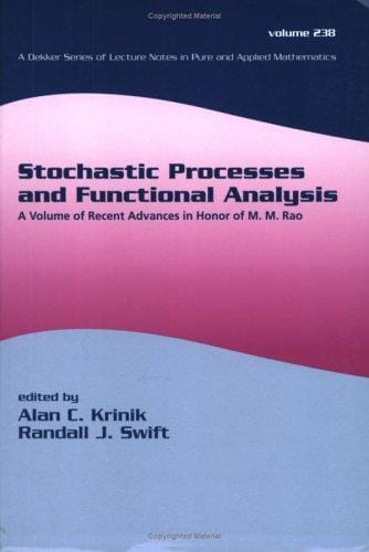 Stochastic processes and functional analysis