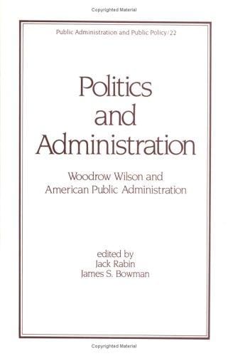 Politics and administration