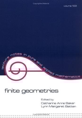 Finite geometries