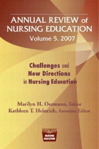 Annual review of nursing education