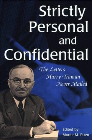 Strictly personal and confidential