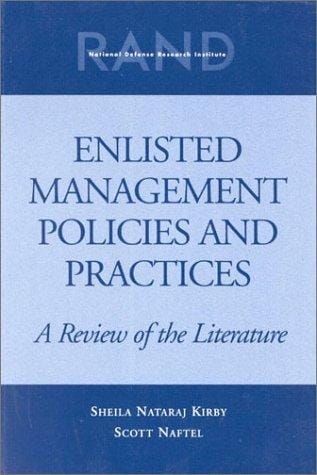 Enlisted management policies and practices