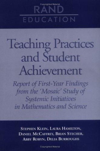 Teaching practices and student achievement