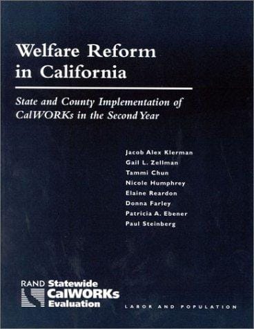 Welfare reform in California