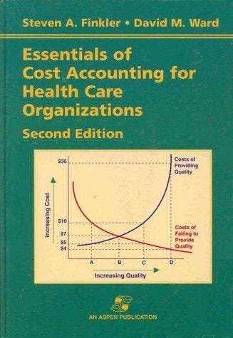 Essentials of cost accounting for health care organizations