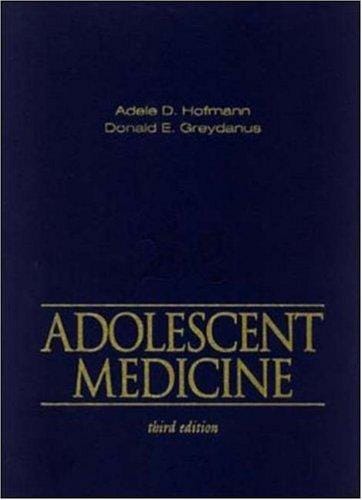 Adolescent medicine