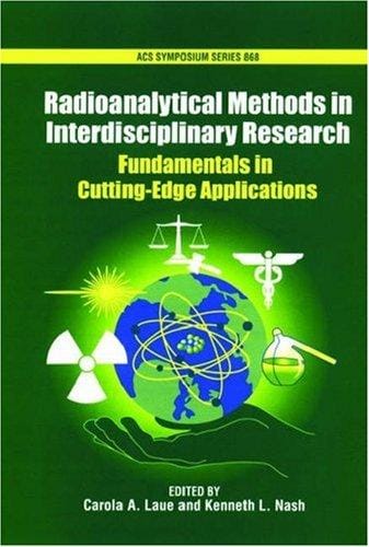 Radioanalytical methods in interdisciplinary research