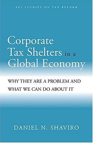 Corporate tax shelters in a global economy