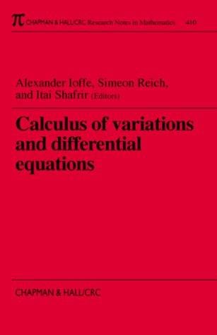 Calculus of variations and differential equations