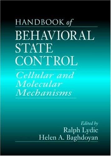 Handbook of behavioral state control