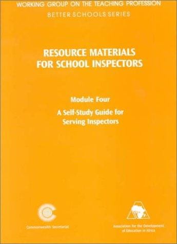 Resource materials for school inspectors