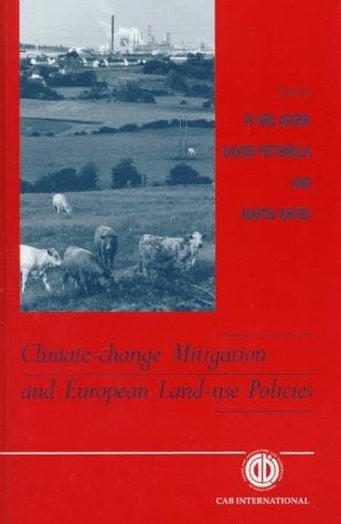 Climate-change mitigation and European land-use policies