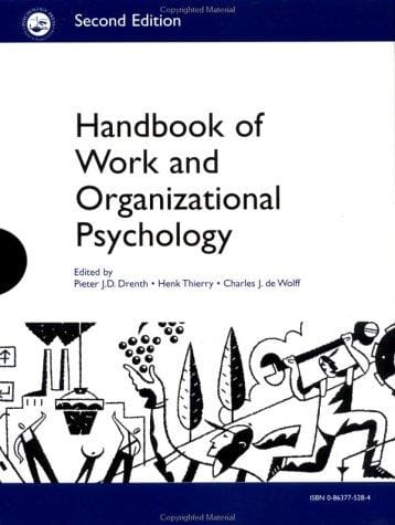 Handbook of work and organizational psychology