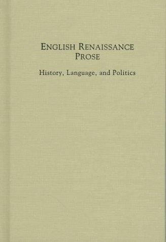 English Renaissance prose