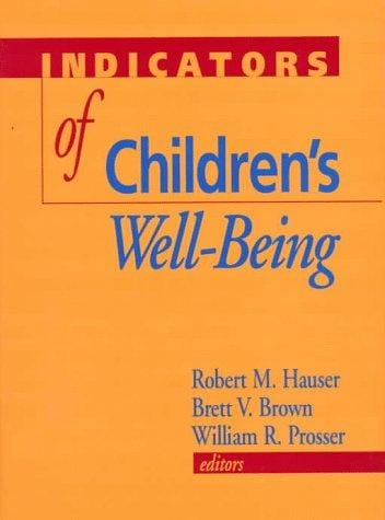 Indicators of children's well-being
