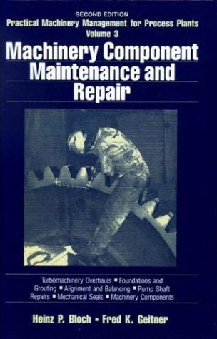 Machinery component maintenance and repair