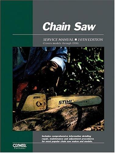 Chain saw service manual