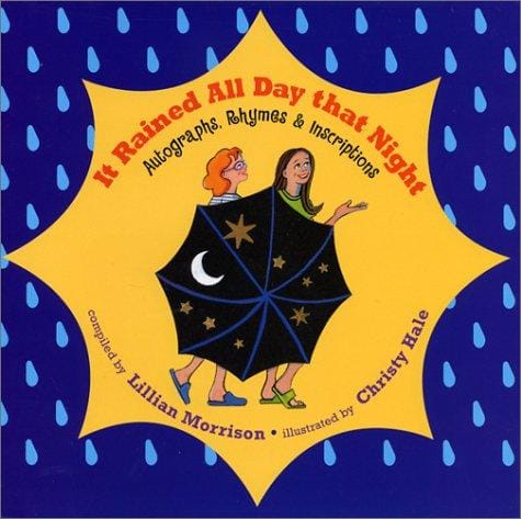 It rained all day that night