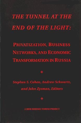 The tunnel at the end of the light
