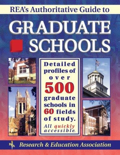 REA's authoritative guide to graduate schools