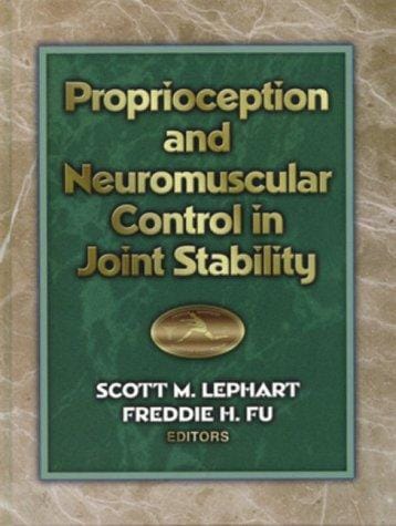 Proprioception and neuromuscular control in joint stability