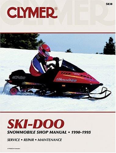 Clymer Ski-Doo snowmobile shop manual, 1990-1995