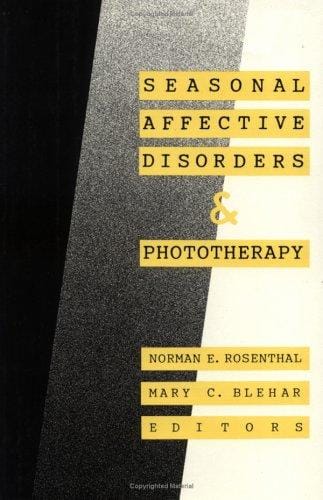 Seasonal affective disorders and phototherapy