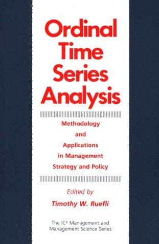 Ordinal time series analysis
