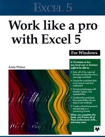Work like a pro with Excel 5