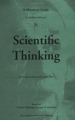A miniature guide for students and faculty to scientific thinking