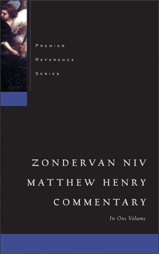 The NIV Matthew Henry commentary in one volume