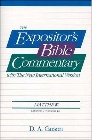 Matthew, Vol.1 (Ch. 1-12), The Expositor's Bible Commentary