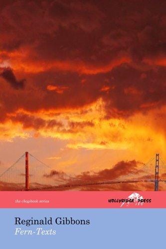 Fern-texts (The Hollyridge Press Chapbook)