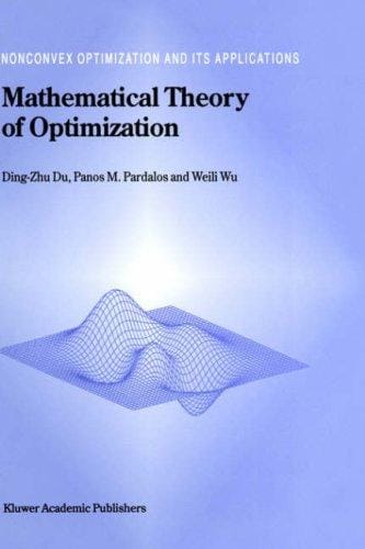 Mathematical theory of optimization
