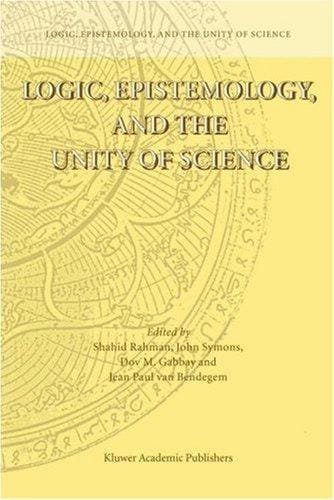 Logic, epistemology and the unity of science