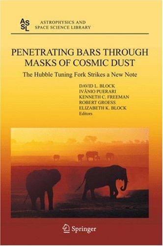 Penetrating bars through masks of cosmic dust
