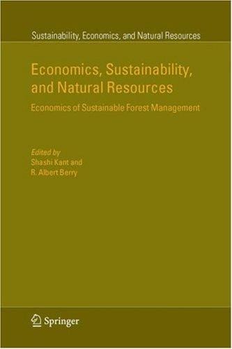 Economics, sustainability, and natural resources